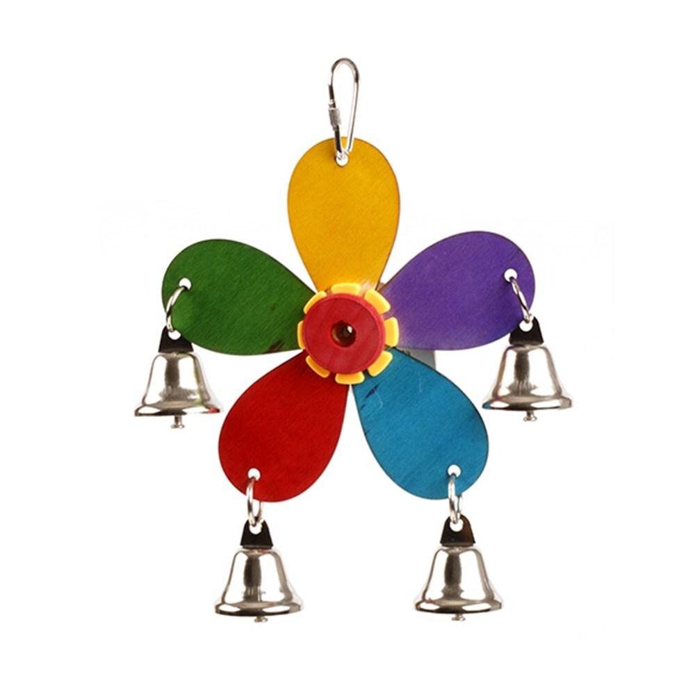 YES4PETS 4 x Small Hanging Bird Parrot Parakeet Cockatiel Budgie Bell Toy - Mega Pet Store