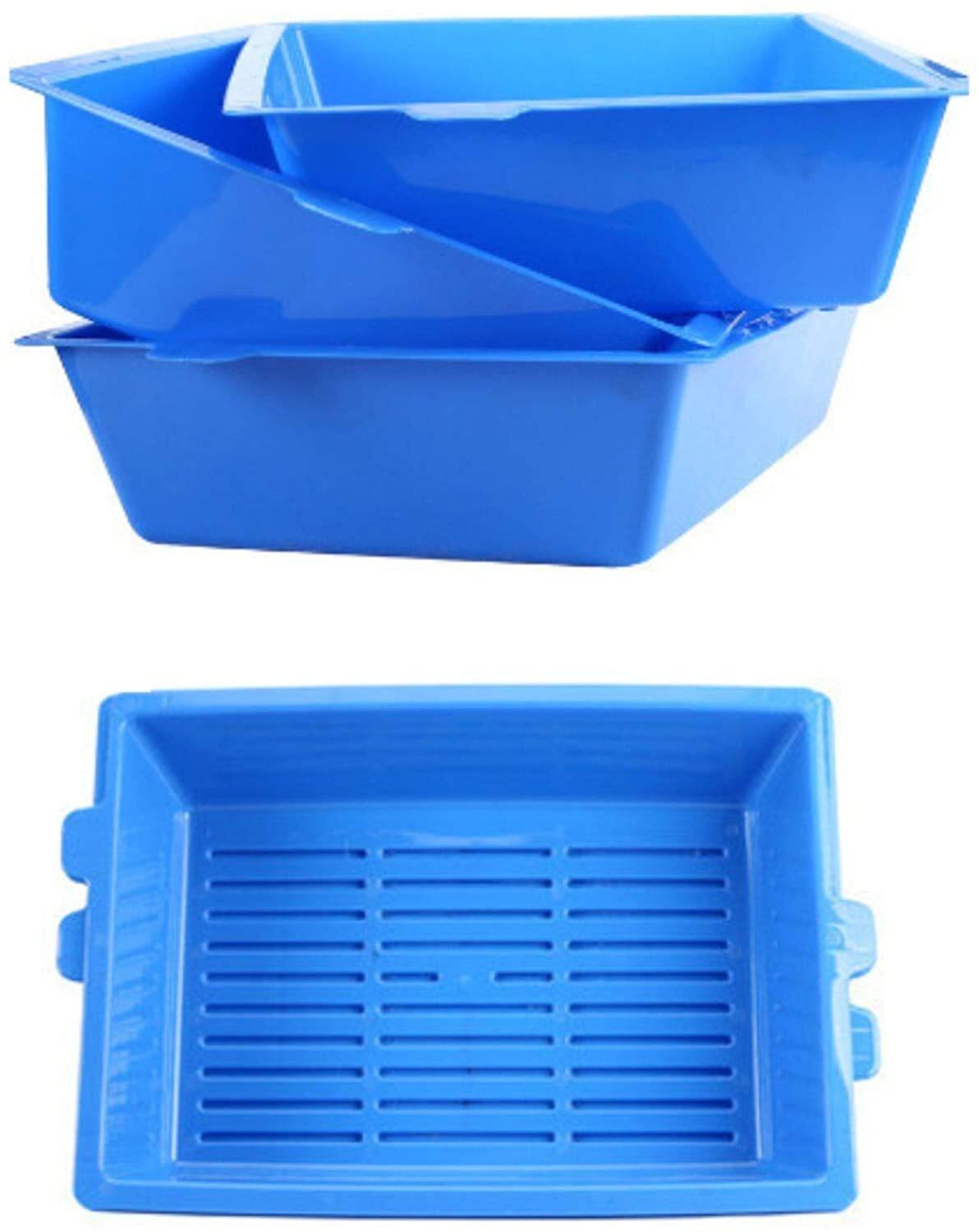 YES4PETS Lift and Sift Self Cleaning Kitty Litter Trays Cat Litter Tray Toilet Sifting Slotted Trays - Mega Pet Store