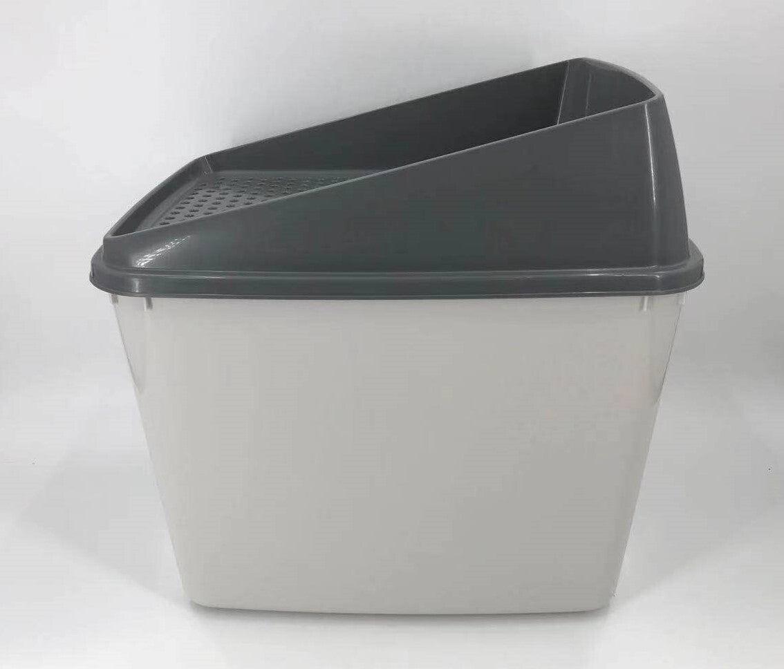 XL Top Entry Cat Litter Box No Mess Large Enclosed Covered Kitty Tray - Mega Pet Store