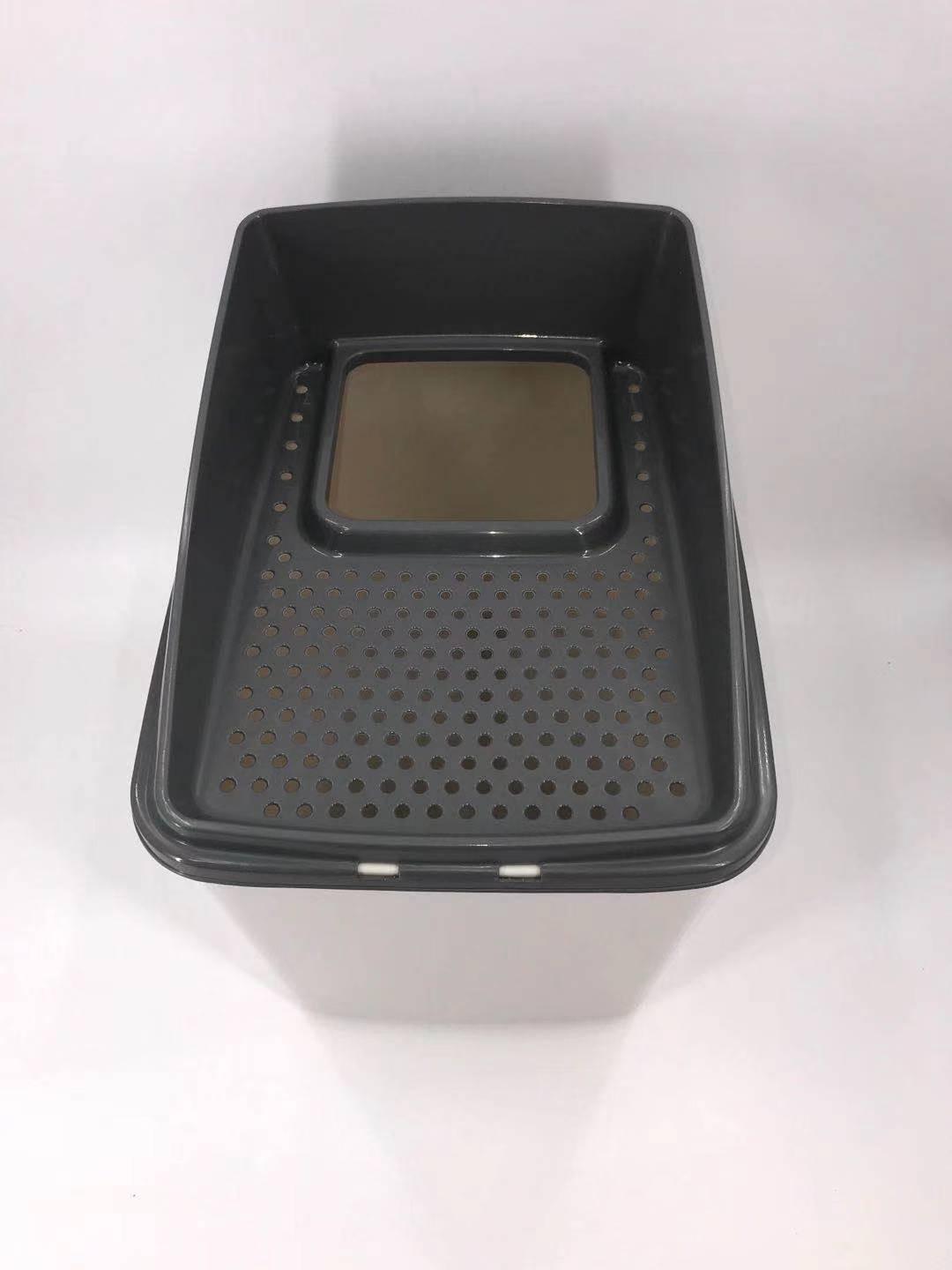 XL Top Entry Cat Litter Box No Mess Large Enclosed Covered Kitty Tray - Mega Pet Store