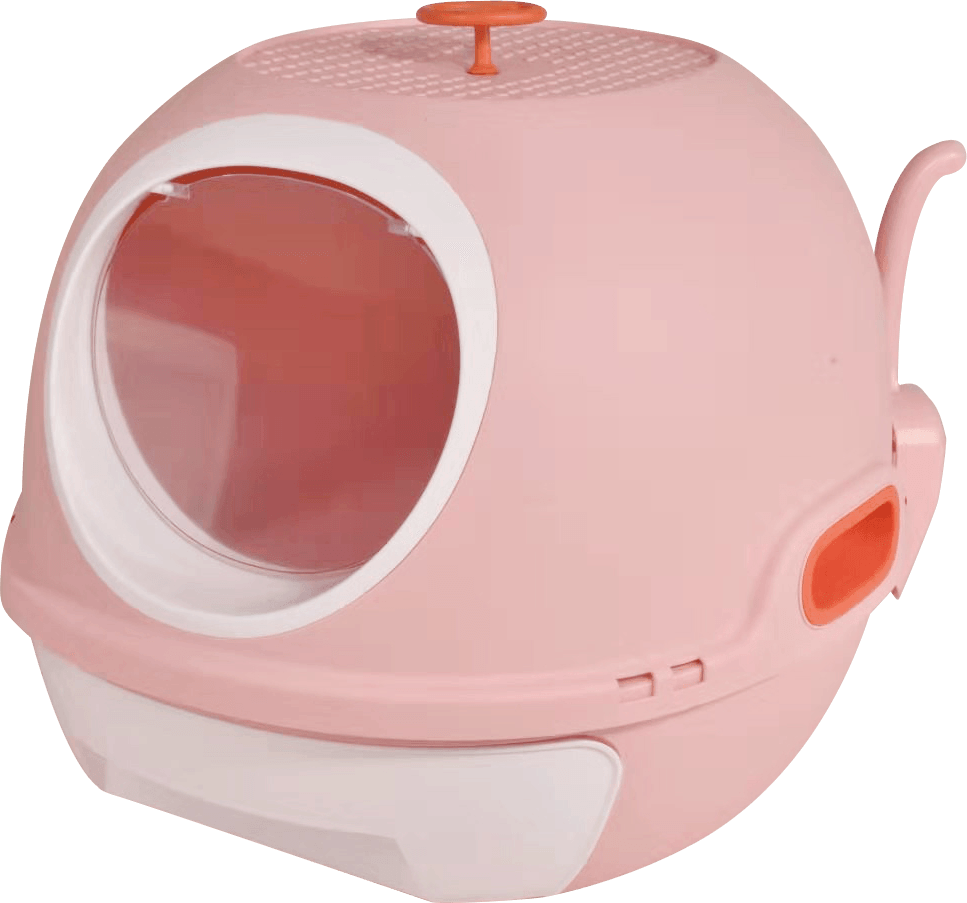 YES4PETS Hooded Cat Toilet Litter Box Tray House With Drawer and Scoop Pink - Mega Pet Store