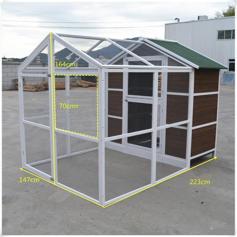 YES4PETS XXL Aviary Pigeon Bird Cage Wooden Outdoor House Pigeon Breeding Cage - Mega Pet Store