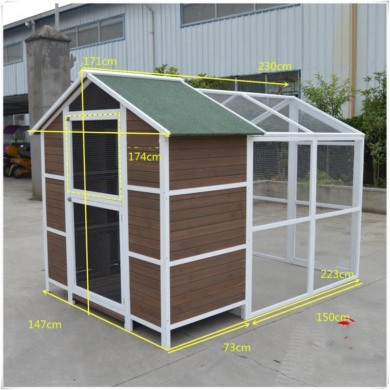 YES4PETS XXL Aviary Pigeon Bird Cage Wooden Outdoor House Pigeon Breeding Cage - Mega Pet Store