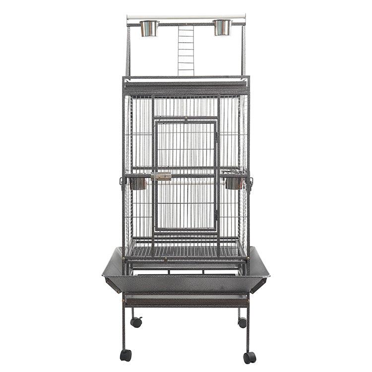 YES4PETS 174 cm Large Bird Budgie Cage Parrot Aviary With Metal Tray and Wheel - Mega Pet Store