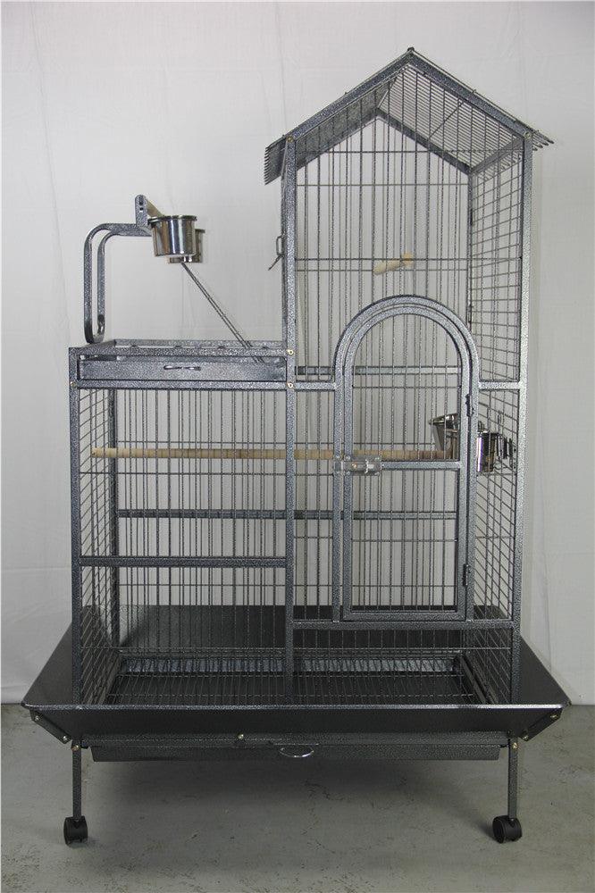 YES4PETS 160cm XL Bird Cage Pet Parrot Aviary Budgie Perch Castor Wheels - Mega Pet Store