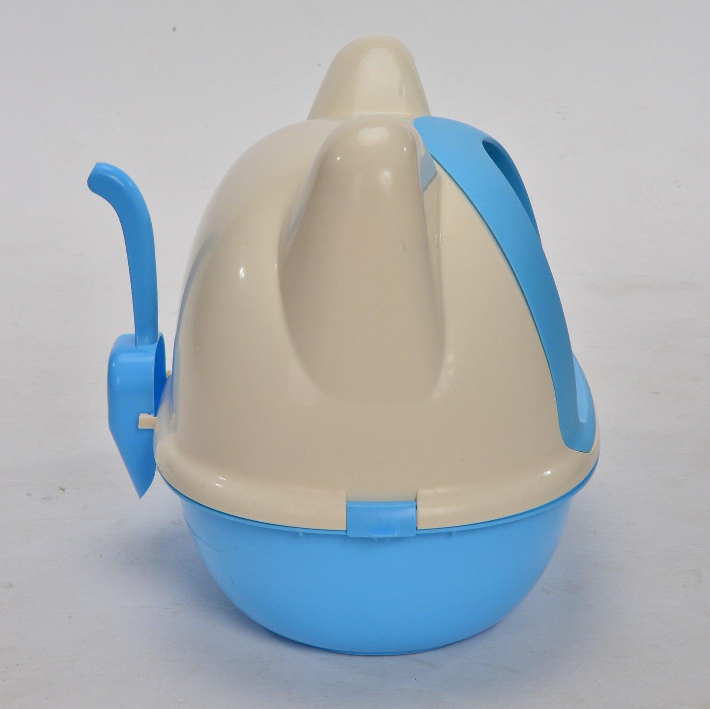 YES4PETS Medium Hooded Cat Toilet Litter Box Tray House With Scoop Blue - Mega Pet Store