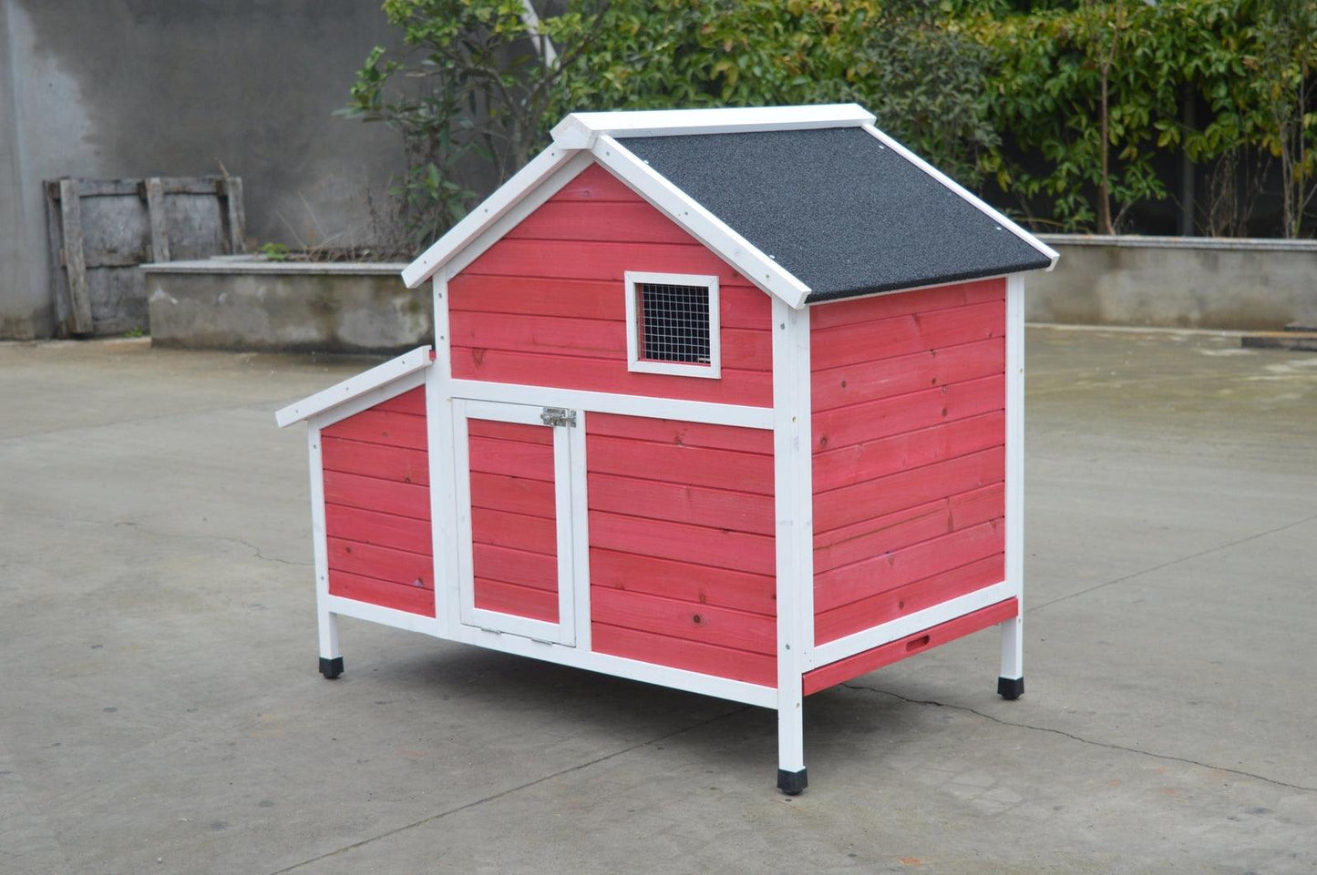 YES4PETS Red Chicken Coop Rabbit Hutch Cat Cage Hen Chook House - Mega Pet Store