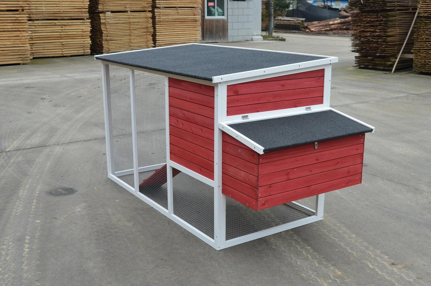 YES4PETS XL Ferret Guinea Pig Cat Cage Rabbit Hutch Chicken Coop 200x94x105 cm - Mega Pet Store