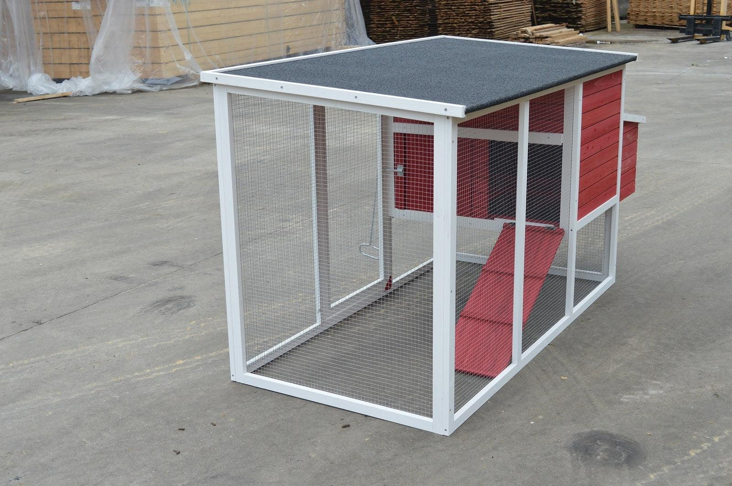 YES4PETS XL Ferret Guinea Pig Cat Cage Rabbit Hutch Chicken Coop 200x94x105 cm - Mega Pet Store