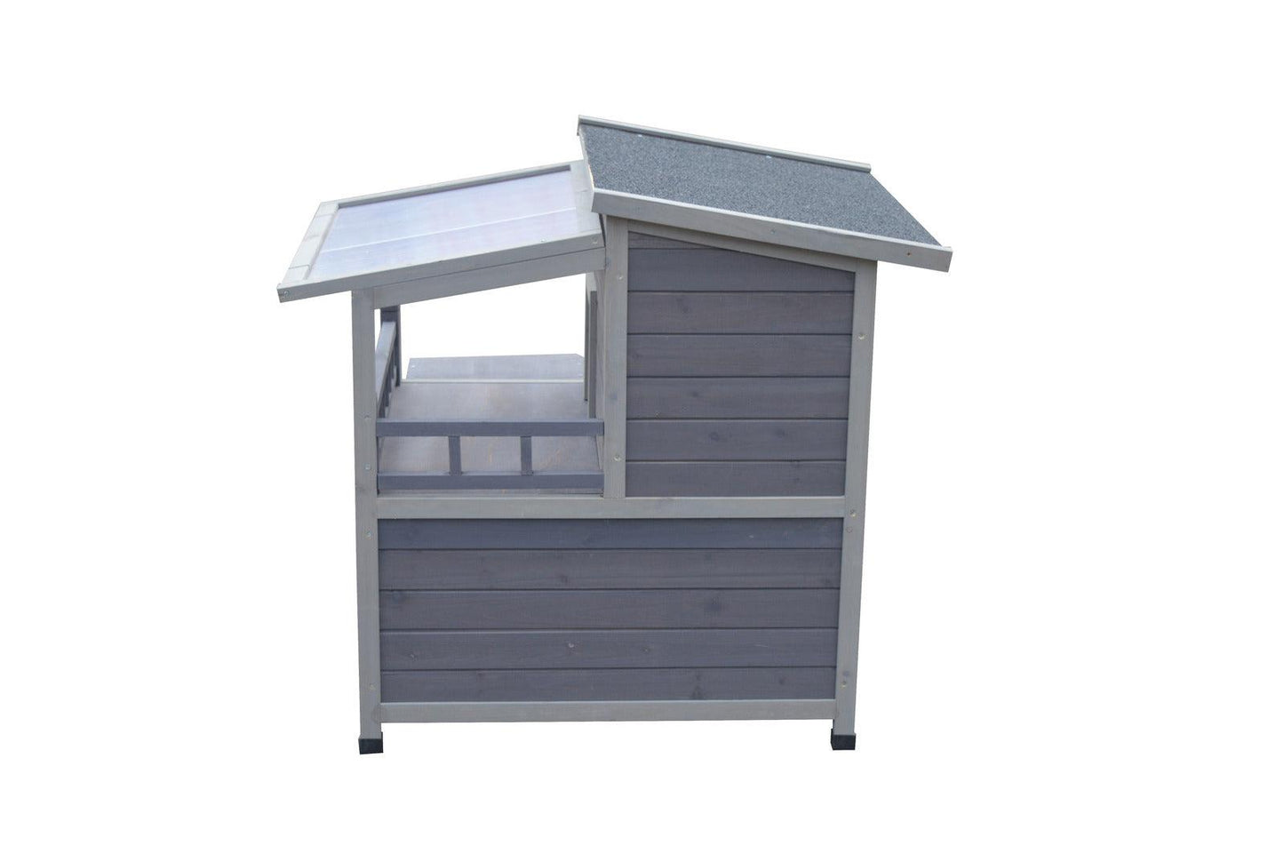 YES4PETS 2 Story Outdoor Cat Shelter Condo with Escape Door Rainproof Kitty House - Mega Pet Store