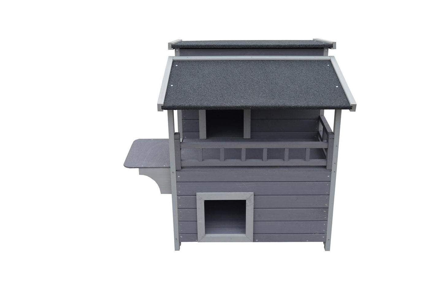 YES4PETS 2 Story Cat Shelter Condo with Escape Door Rainproof Kitty House - Mega Pet Store