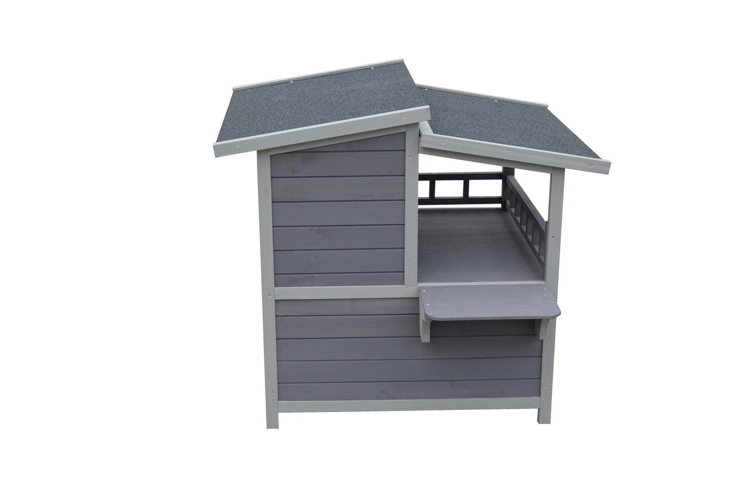 YES4PETS 2 Story Cat Shelter Condo with Escape Door Rainproof Kitty House - Mega Pet Store