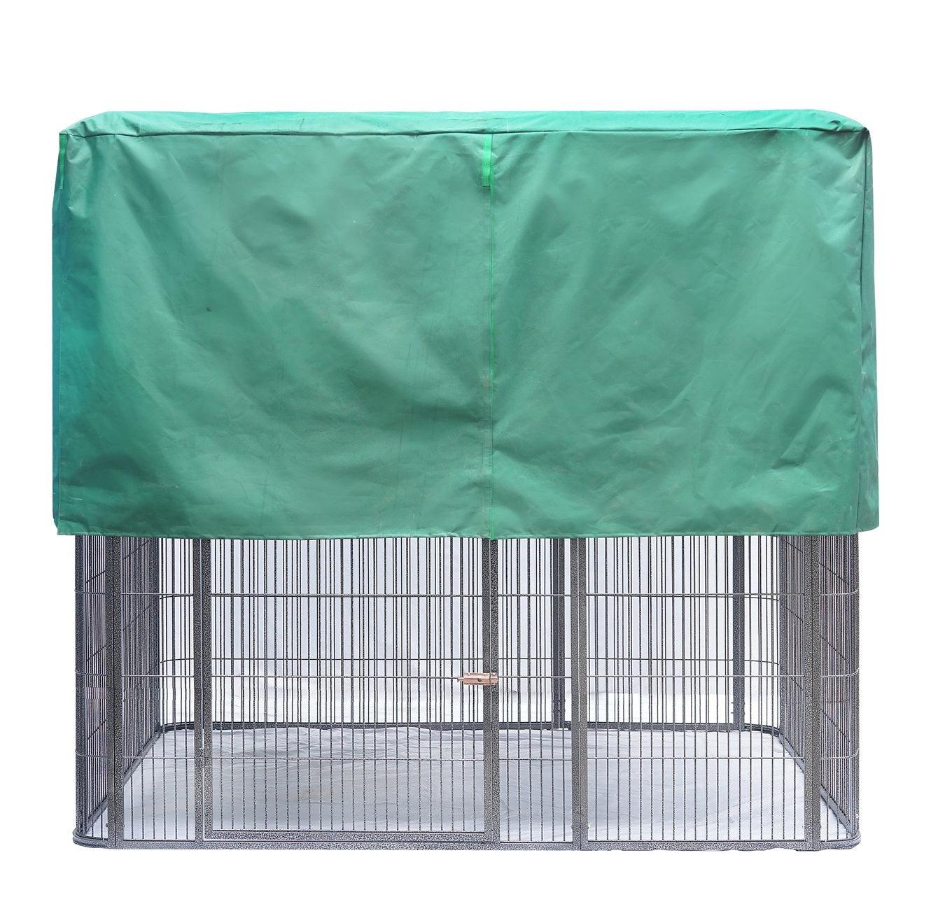 YES4PETS XXXXL Walk-in Bird Cat Dog Cage Pet Parrot Aviary Perch 219x158x203cm With Green Cover - Mega Pet Store