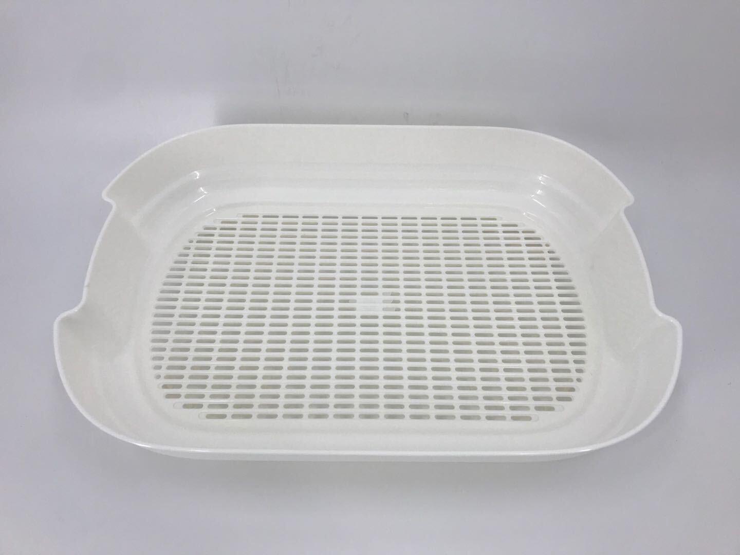 YES4PETS Portable Hooded Cat Toilet Litter Box Tray House with Scoop and Grid Tray Brown - Mega Pet Store