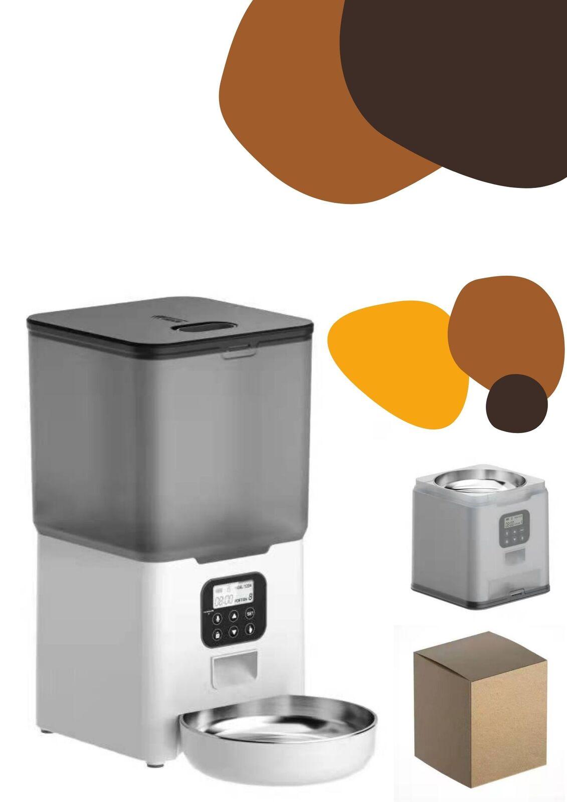 YES4PETS 5.6L Visible Automatic Digital Pet Dog Cat Feeder Food Bowl Dispenser - Mega Pet Store