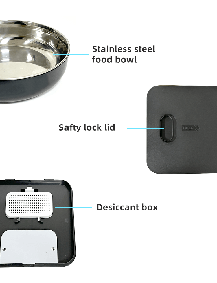 YES4PETS 5.6L Visible Automatic Digital Pet Dog Cat Feeder Food Bowl Dispenser - Mega Pet Store