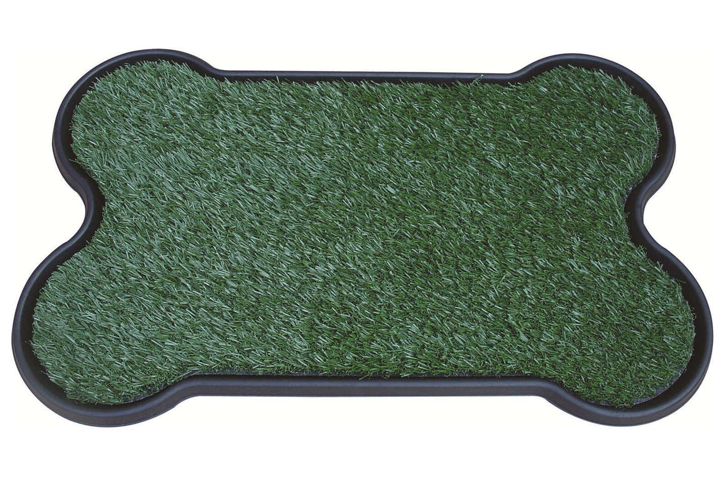 YES4PETS Dog Puppy Toilet Grass Potty Training Mat Loo Pad Bone Shape Indoor with 2 grass - Mega Pet Store