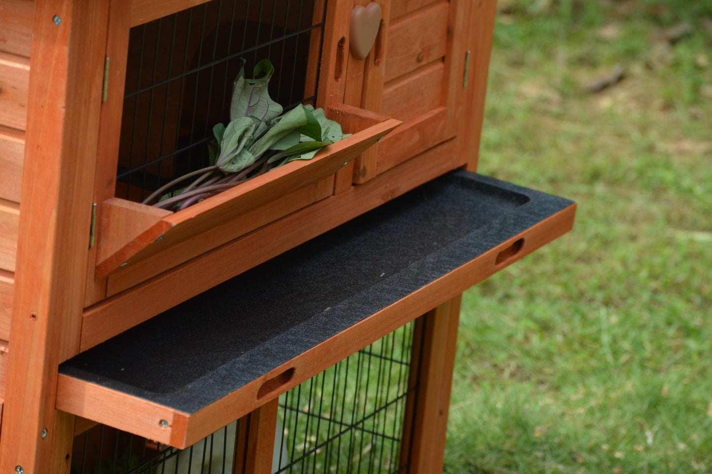 YES4PETS Double Storey Rabbit Hutch Guinea Pig Cage , Ferret cage W Pull Out Tray - Mega Pet Store