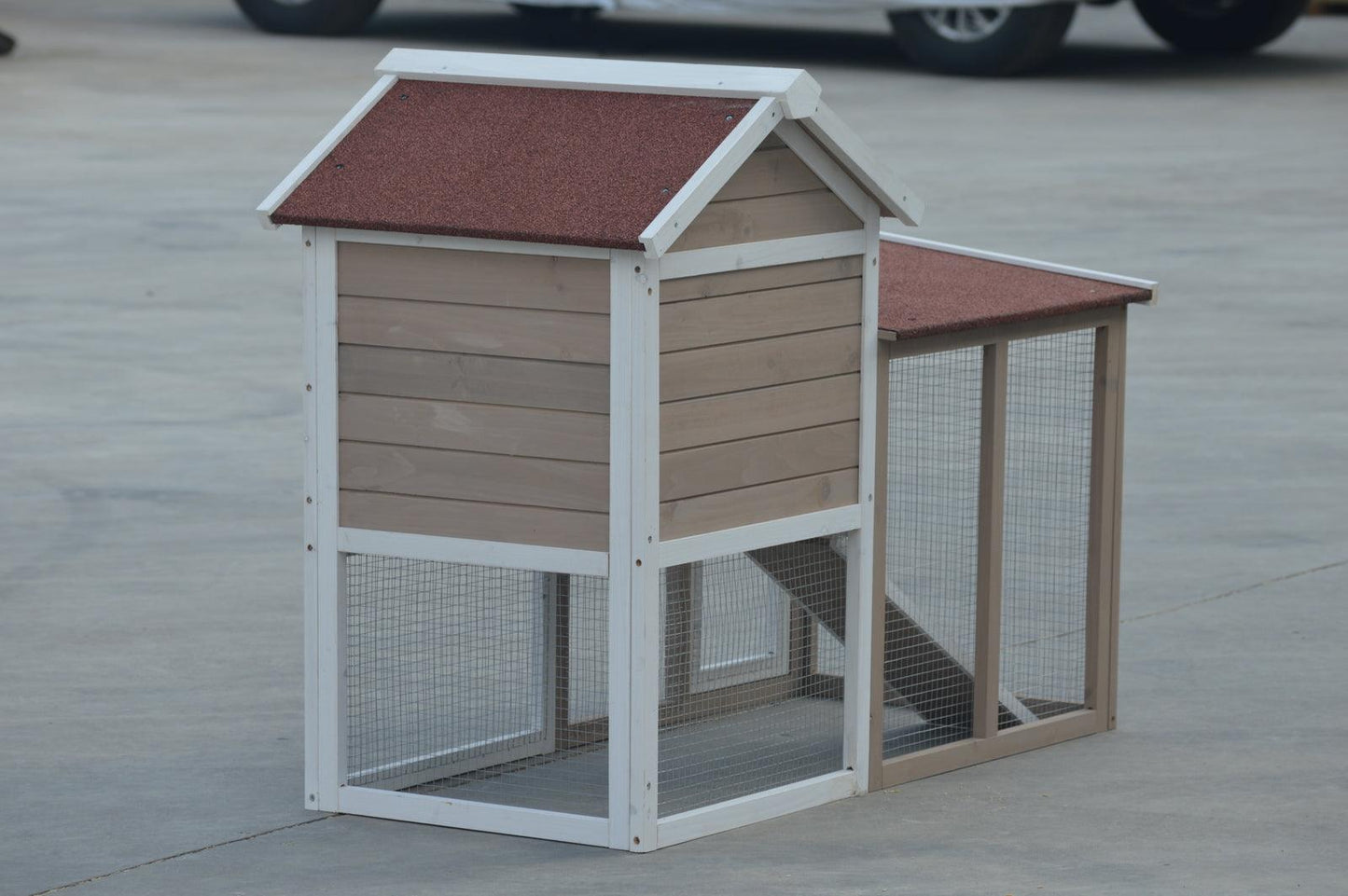 YES4PETS Rabbit Hutch Small Ferret Guinea Pig Cage Hen Chook Cat Kitten House - Mega Pet Store