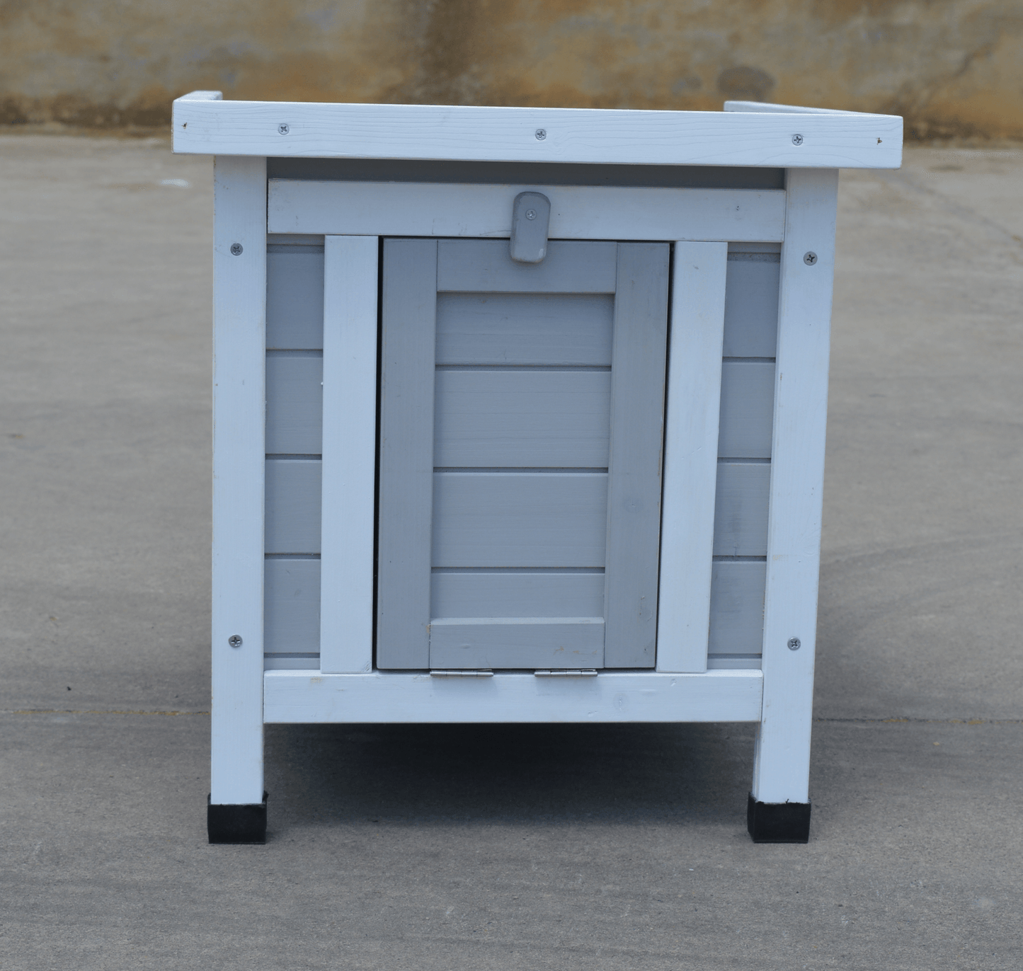 YES4PETS Grey Small Chicken Coop Rabbit Hutch Ferret Cage Guinea Pig Dog Cat Nesting Box - Mega Pet Store