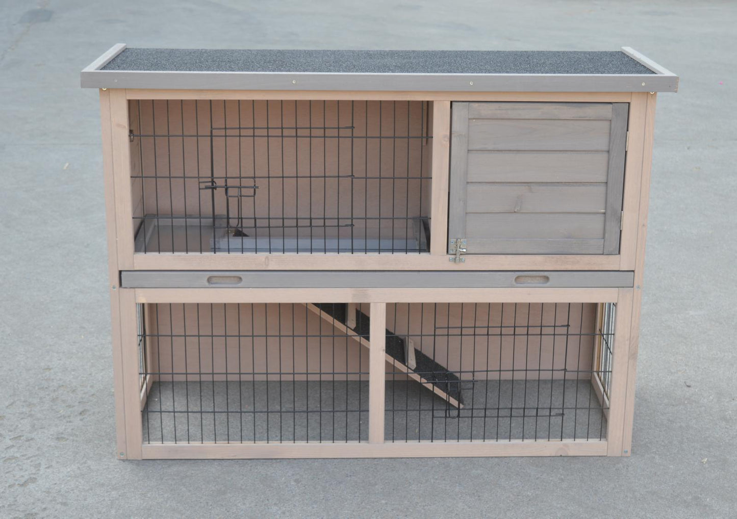 YES4PETS Double Storey Rabbit Hutch Guinea Pig Cage , Ferret cage W Pull Out Tray - Mega Pet Store