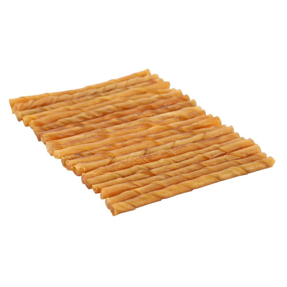 6 x Bags Natural Beef Rawide Bones Stick Chews Long Lasting Dog Treat Adult Puppy Food - Mega Pet Store