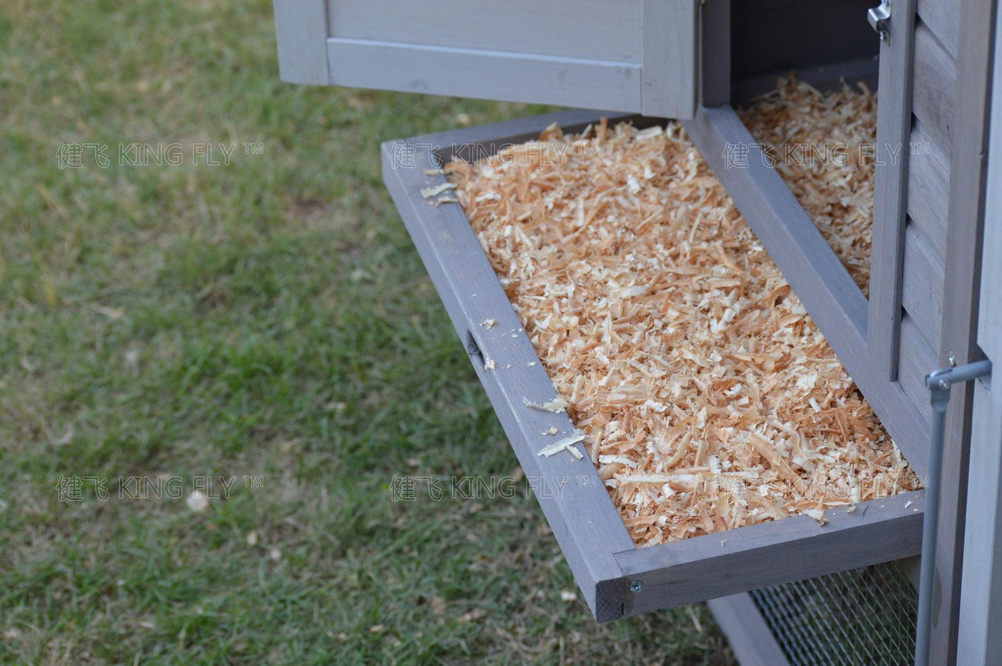 YES4PETS Grey Large Chicken Coop Rabbit Hutch Ferret Cage Hen Chook Cat House - Mega Pet Store