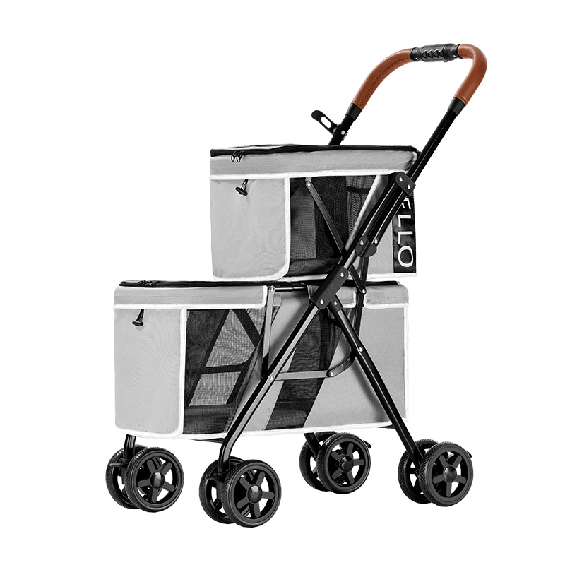 Bello Double Dog-Grey - Mega Pet Store