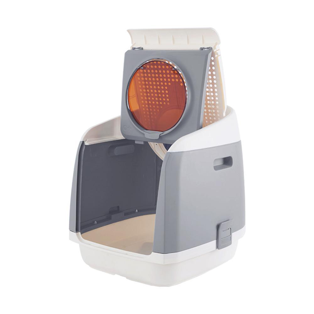 TOMCAT Free Cabin Litter Box-Grey - Mega Pet Store