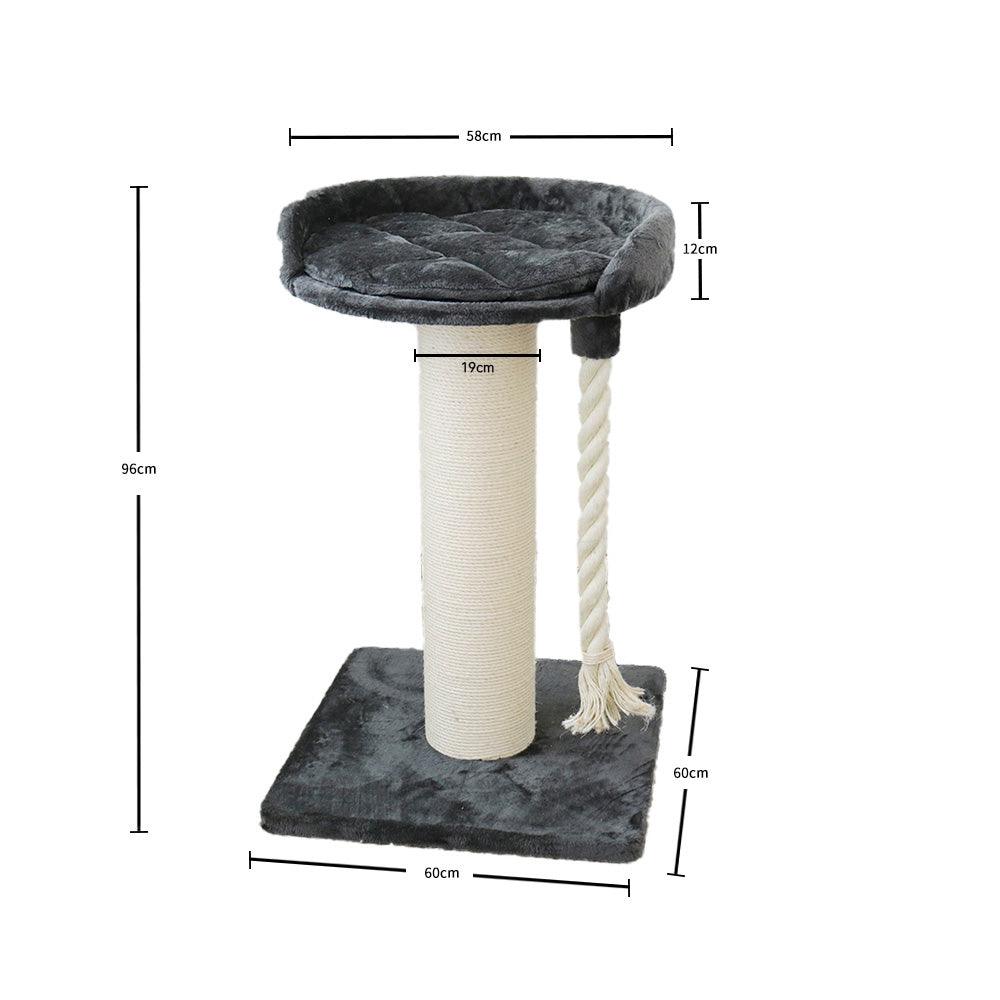 CATIO Cat Scratching Pole with Stand - Regal (Extra Thick) 60x60x96cm - Mega Pet Store