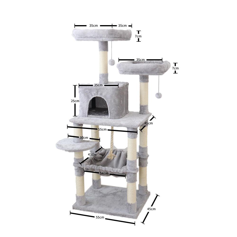 CATIO Cat Scratching Tree Supreme Palace -145 cm - Mega Pet Store