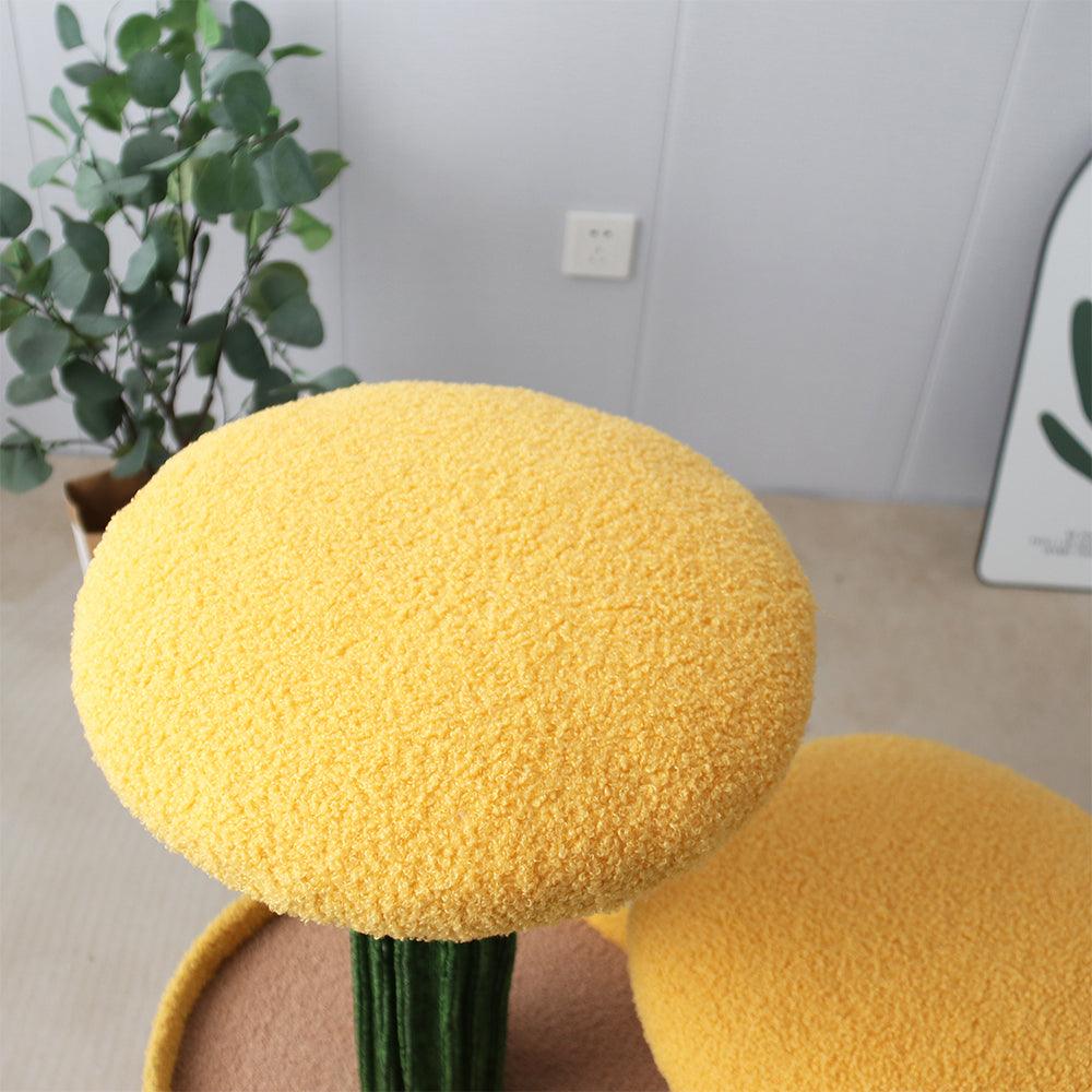 CATIO 2-Level Yellow Mushroom Cat Scratching Tree - Mega Pet Store