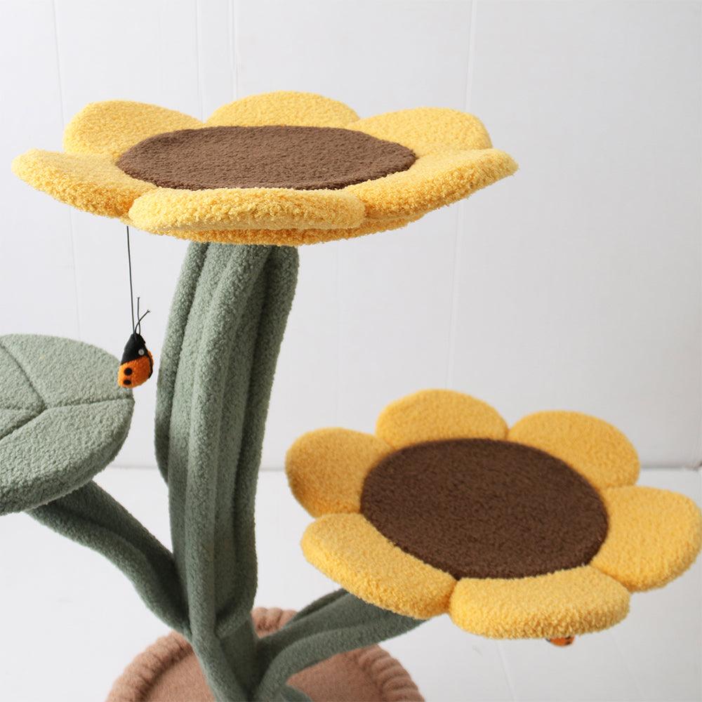 CMISSTREE Sunflower In A Pot House Cat Tree - Mega Pet Store