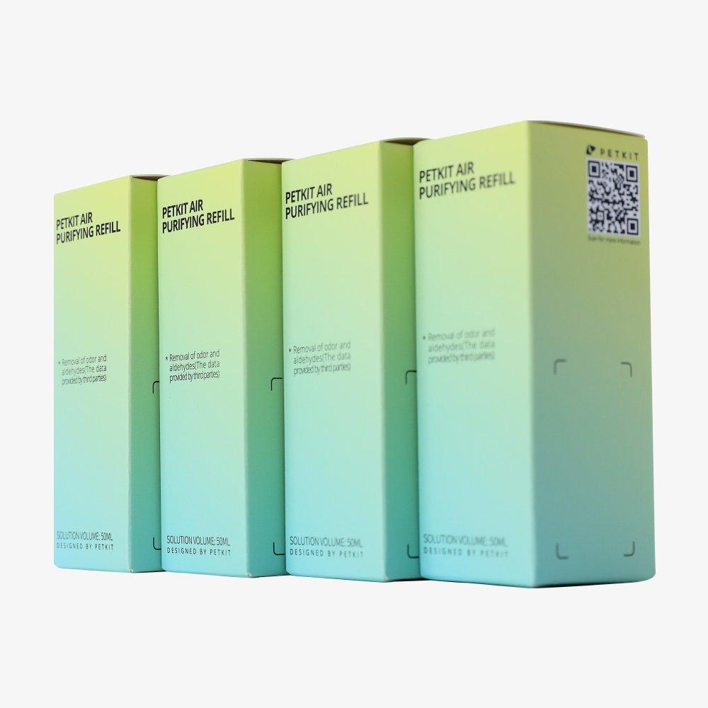 PETKIT Concentrated Air Purifying Refill 50Ml x4 (Essential Replacement For Pura X Automated Litter Box) - Mega Pet Store