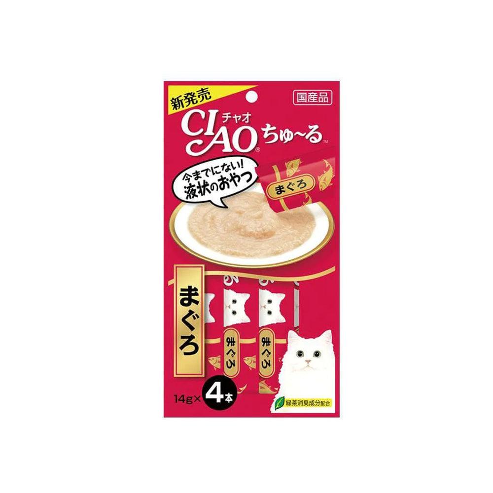 CIAO Churu Puree Cat Wet Treat Tuna -14G X 4 SC-71 X6 - Mega Pet Store