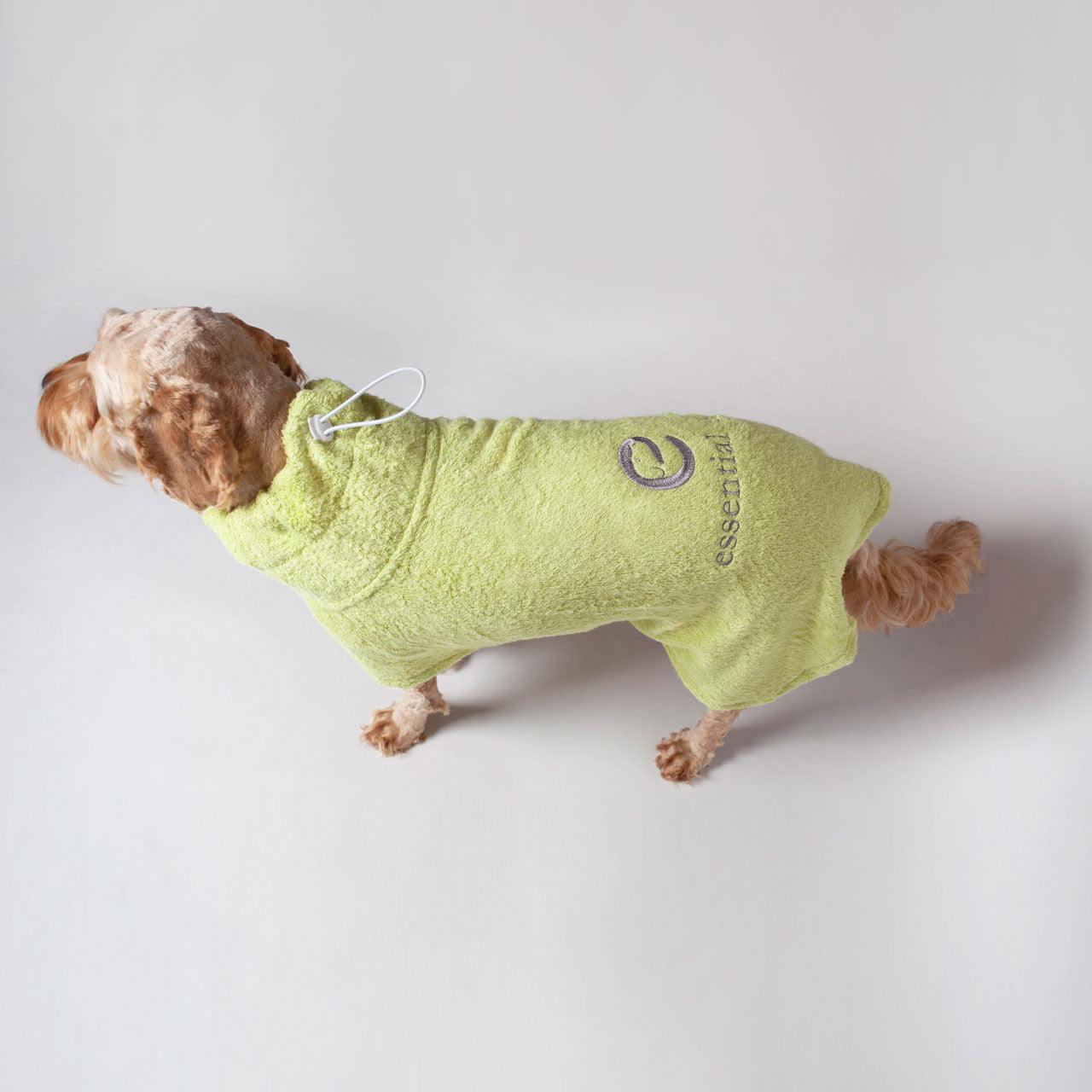 Organic Luxury Bamboo & Cotton Dog Bathrobe - Mega Pet Store