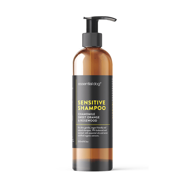 Natural Sensitive Dog Shampoo (Chamomile, Sweet Orange & Rosewood) - Mega Pet Store