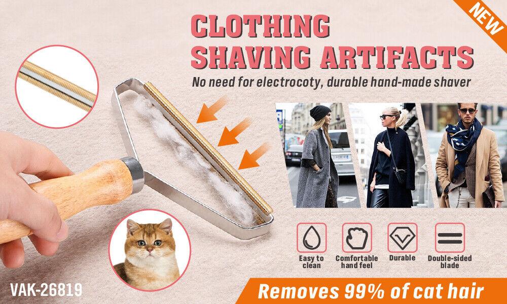 Lint Remover For Pet Hair Cat & Dogs Clothes Shaver Fabric Brush Wool Roller - Mega Pet Store