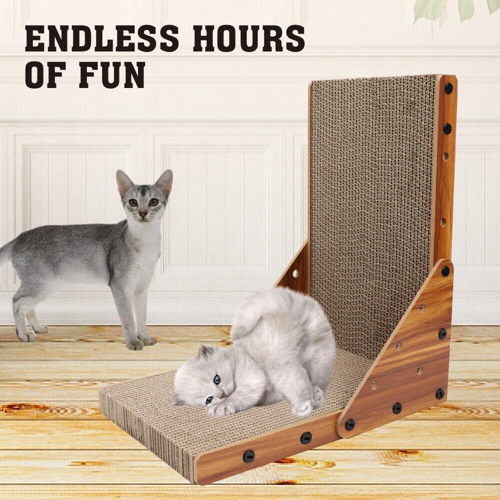VaKa Cat Scratch Pad Cardboard Kitten Cat Scratcher Scratching Board Scatch Toy - Mega Pet Store
