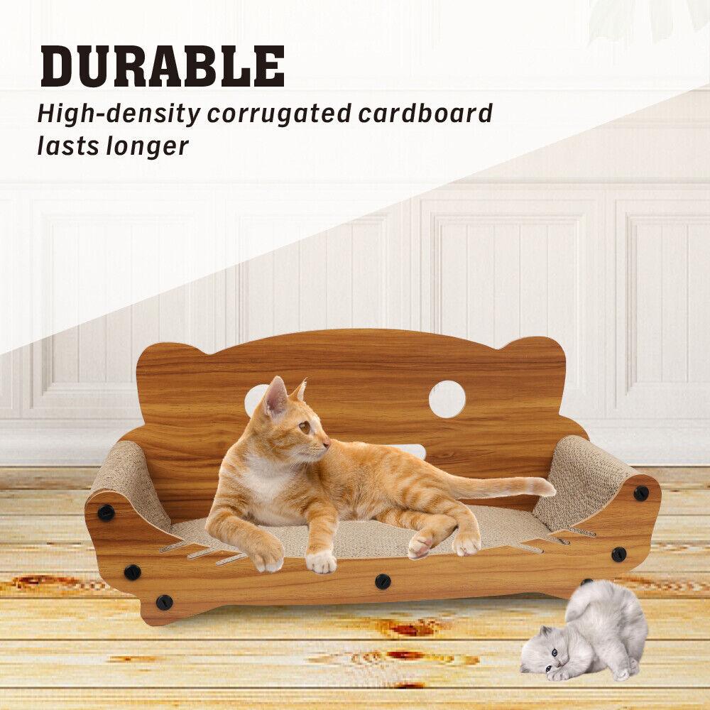 VaKa Cat Scratching Scratcher Board Cat Tree Pad Lounge Toy Corrugated Cardboard - Mega Pet Store