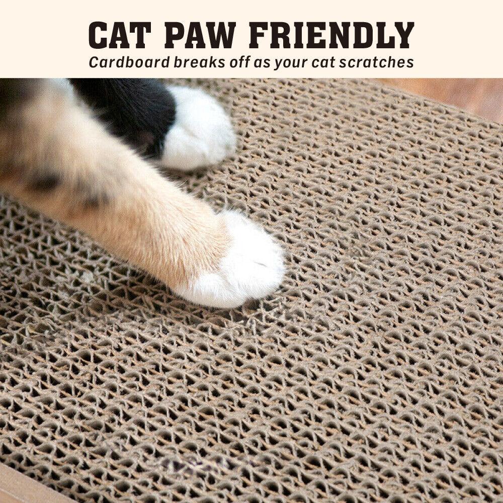 VaKa Cat Scratching Scratcher Board Cat Tree Pad Lounge Toy Corrugated Cardboard - Mega Pet Store