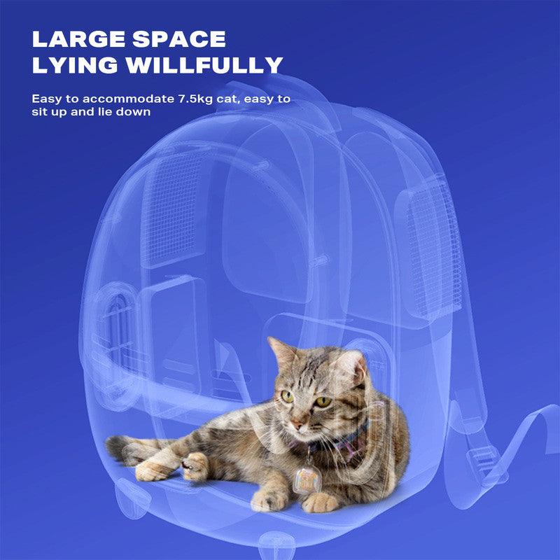 Designed cat bag for going out, portable backpack, space capsule, large capacity breathable school bag, pet bag, summer pet backpack - Mega Pet Store