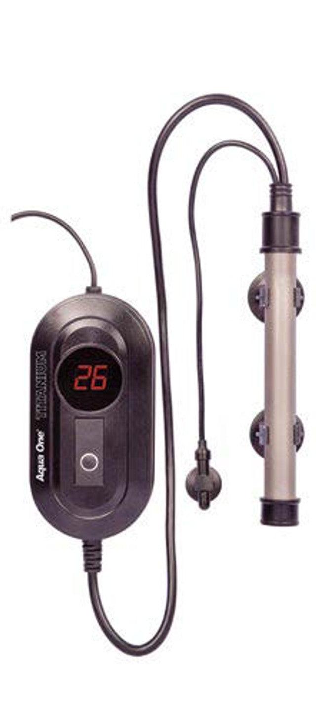 Aqua One TH 100 Titanium Heater 100W - Mega Pet Store