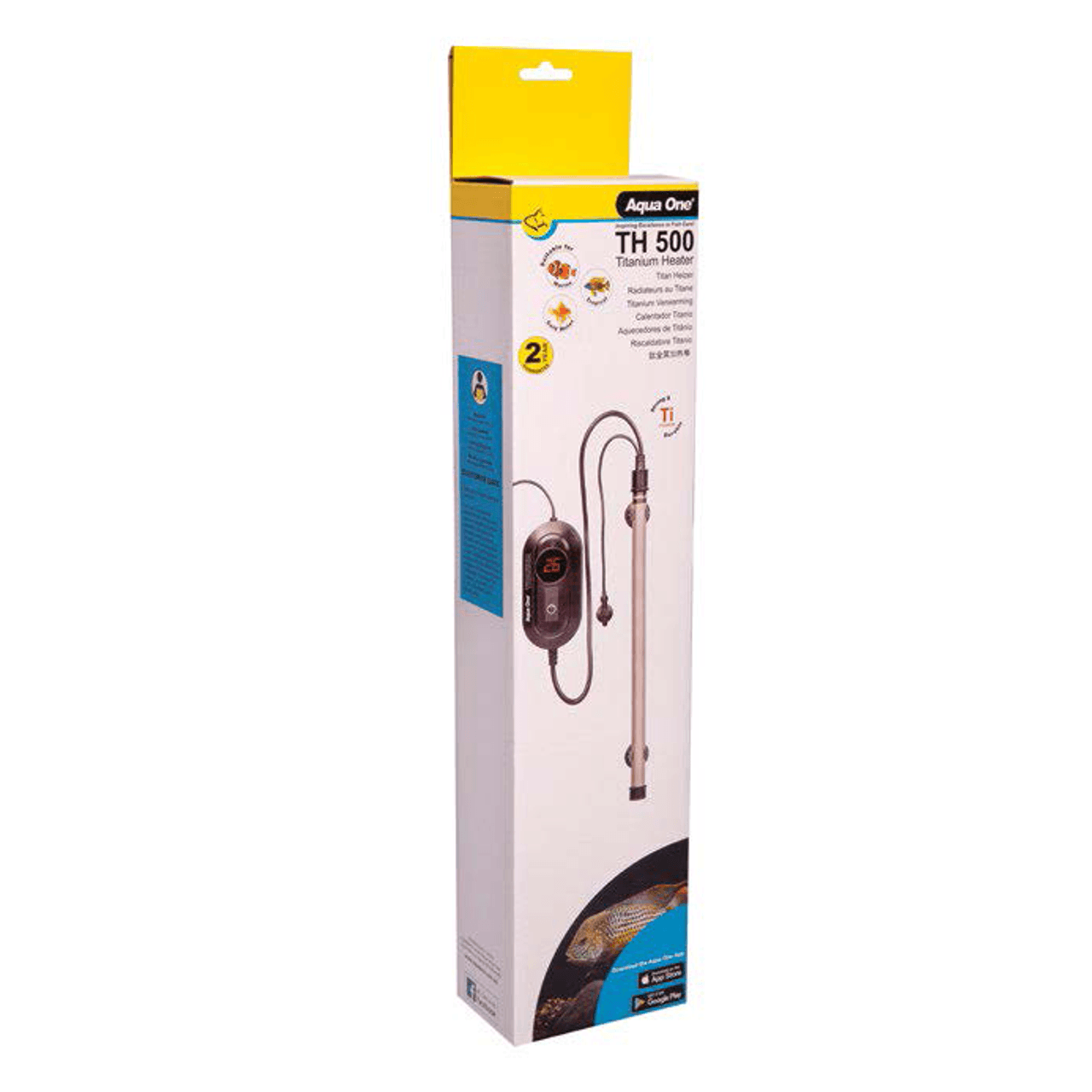 Aqua One TH 500 Titanium Heater 500W (15059) - Mega Pet Store