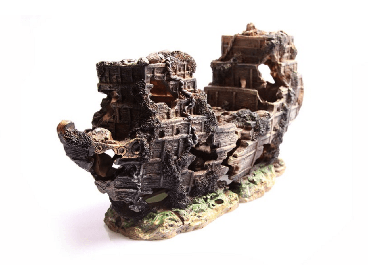 Aqua One Shipwreck Ornament - Medium - Mega Pet Store