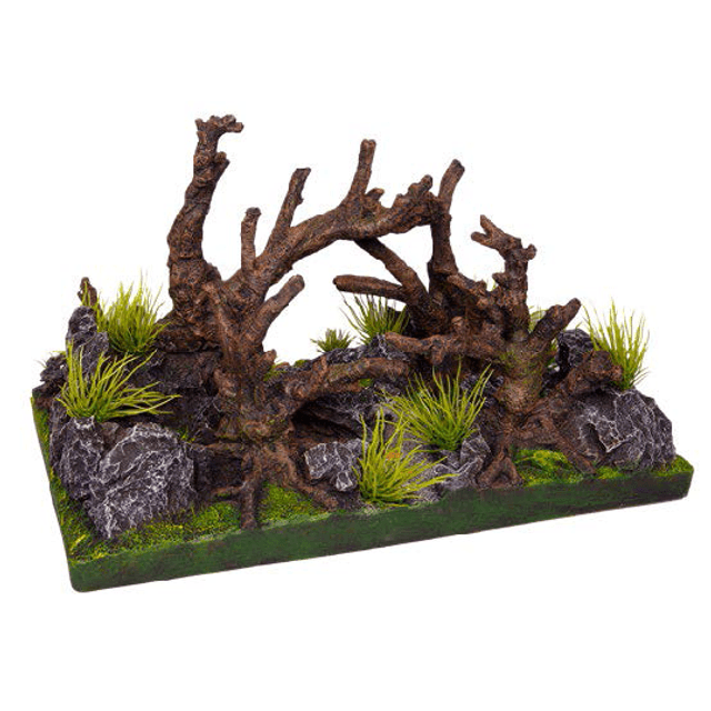 Aqua One Ecoscape Driftwood On Rock Garden X-Large - Mega Pet Store