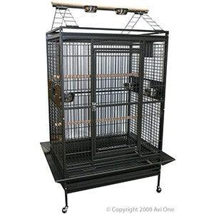Avi One Parrot Cage Heavy Duty With Play Pen 2 Carton - Mega Pet Store