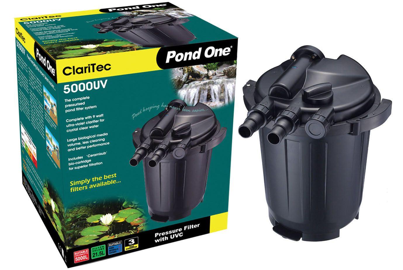Pond One Claritec 5000UV Pressure Filter - Mega Pet Store