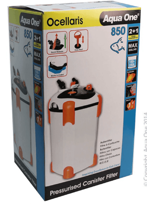 Aqua One Ocellaris 850 Canister Filter - Mega Pet Store