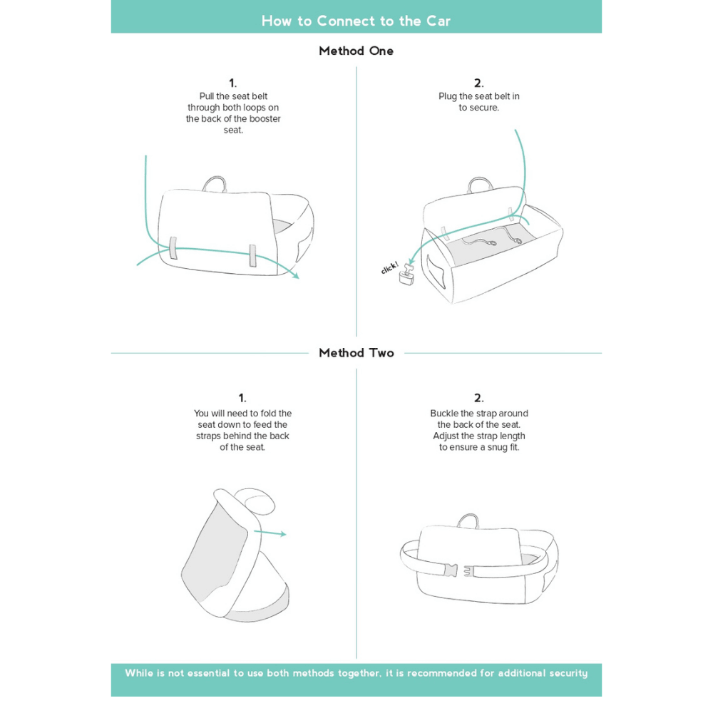 Premium Dog Booster Seat for Medium Pets - Mega Pet Store